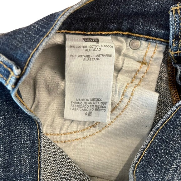 Levi's 515 Vintage Bootcut Mid Rise Stretch Denim Jeans Size 4 - Picture 5 of 6